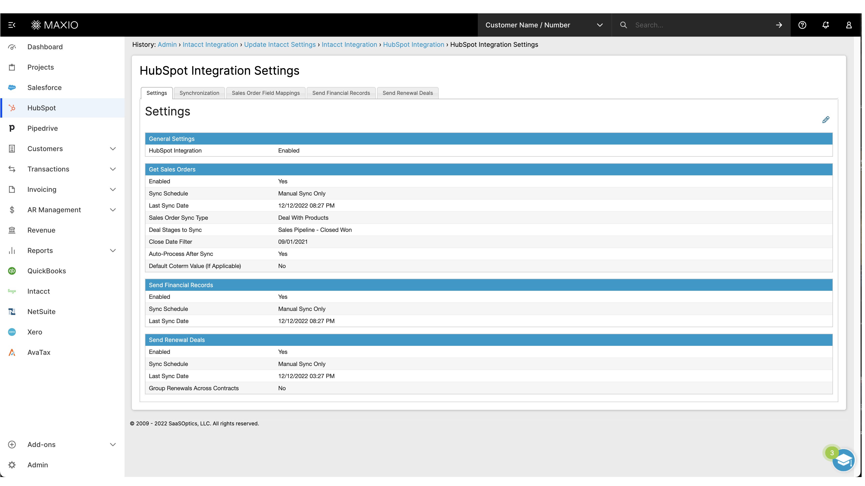 Customize and configure your specific integration settings